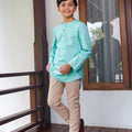 The Nikmat Collection Boy Kurta Top Tiffany - Umbi