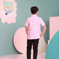 The Nikmat Collection Boy Short Sleeves Shirt Cupcake Print - Umbi
