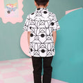 The Nikmat Collection Boy Short Sleeves Shirt Fuji Print - Umbi