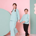The Nikmat Collection Boy Teluk Belanga Top Checked Tiffany - Umbi