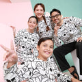 The Nikmat Collection Boy Teluk Belanga Top Fuji Print - Umbi