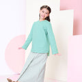 The Nikmat Collection Girl Classic Skirt Checked Tiffany - Umbi