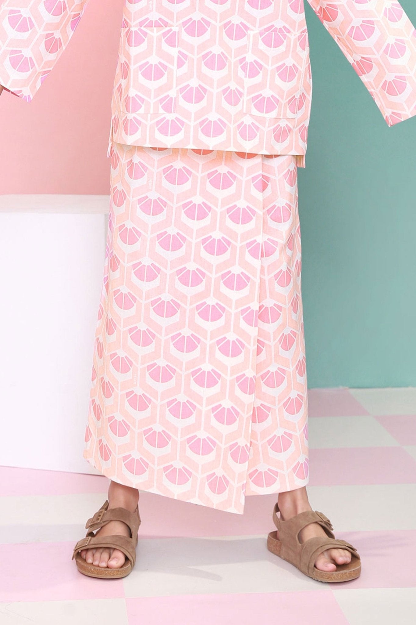 The Nikmat Collection Girl Classic Skirt Cupcake Print - Umbi
