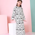 The Nikmat Collection Girl Classic Skirt Fuji Print - Umbi