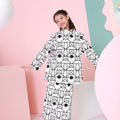 The Nikmat Collection Girl Classic Skirt Fuji Print - Umbi