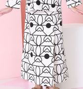 The Nikmat Collection Girl Classic Skirt Fuji Print - Umbi