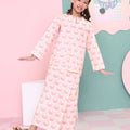 The Nikmat Collection Girl Kurung Top Cupcake Print - Umbi