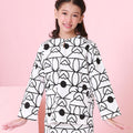 The Nikmat Collection Girl Kurung Top Fuji Print - Umbi