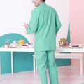 The Nikmat Collection Men Baju Melayu Set Tiffany - Umbi
