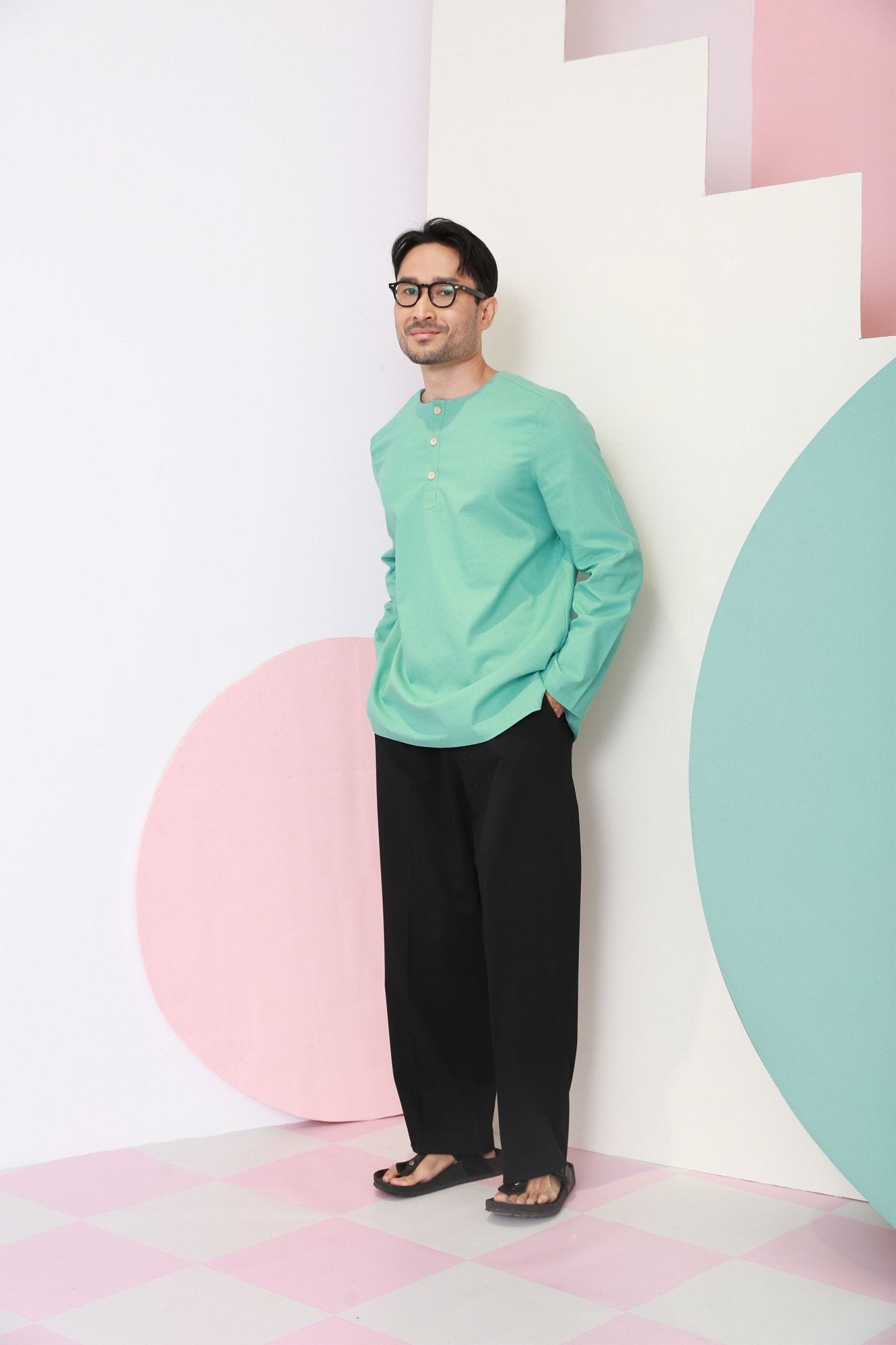 The Nikmat Collection Men Kurta Tiffany - Umbi