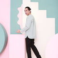 The Nikmat Collection Men Modern Teluk Belanga Checked Tiffany - Umbi