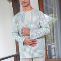 The Nikmat Collection Men Modern Teluk Belanga Checked Tiffany - Umbi