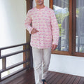 The Nikmat Collection Men Modern Teluk Belanga Cupcake Print - Umbi