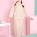 The Nikmat Collection Women Classic Skirt Checked Caramel - Umbi