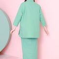 The Nikmat Collection Women Mandarin Collar Kurung Blouse Tiffany - Umbi