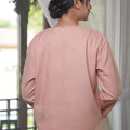 The Nikmat Collection Women Pair Pockets Boxy Blouse Blush - Umbi