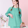 The Nikmat Collection Women Pair Pockets Boxy Blouse Tiffany - Umbi