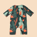The Nostalgia Baby Jumpsuit Forest - Umbi