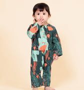 The Nostalgia Baby Jumpsuit Forest - Umbi