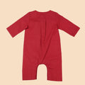The Nostalgia Baby Jumpsuit Red - Umbi