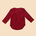The Nostalgia Basic Kurta Top Maroon - Umbi