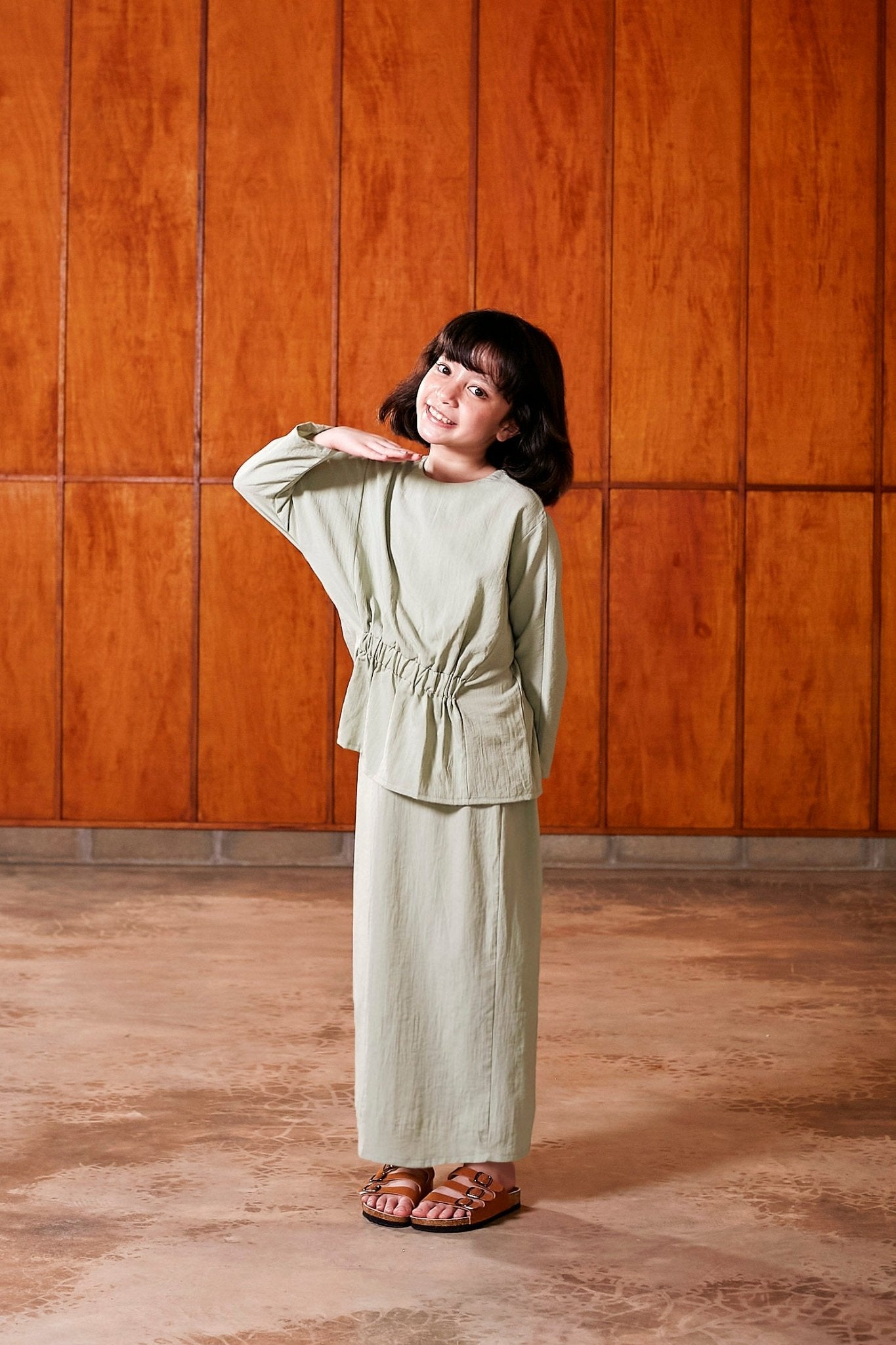 The Nostalgia Basic Skirt Matcha Green - Umbi