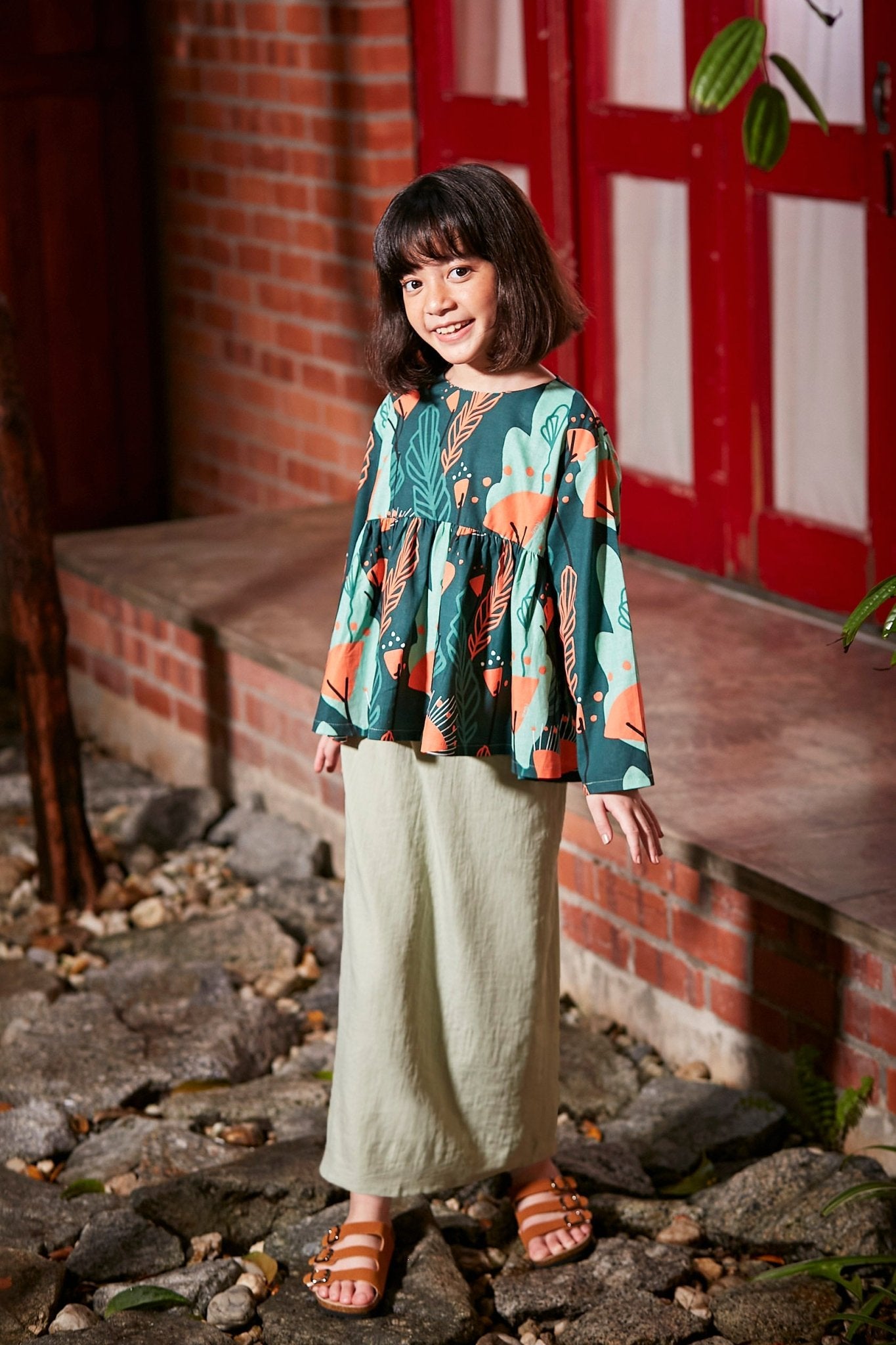 The Nostalgia Basic Skirt Matcha Green - Umbi