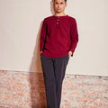 The Nostalgia Men Kurta Maroon - Umbi