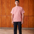 The Nostalgia Men Short Sleeves Shirt Watermelon Pink - Umbi
