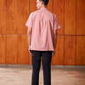 The Nostalgia Men Short Sleeves Shirt Watermelon Pink - Umbi