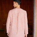The Nostalgia Men Teluk Belanga Checked Red - Umbi