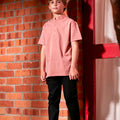 The Nostalgia Modern Short Sleeves Shirt Watermelon Pink - Umbi