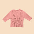 The Nostalgia Ruched Top Watermelon Pink - Umbi