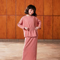 The Nostalgia Ruched Top Watermelon Pink - Umbi