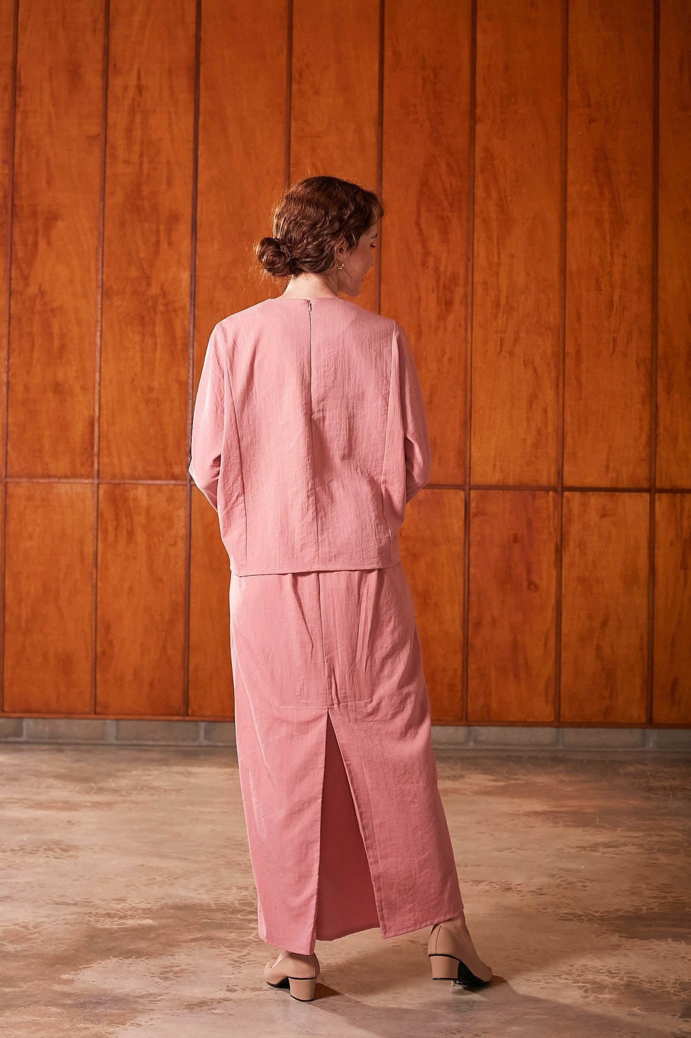 The Nostalgia Women Basic Skirt Watermelon Pink - Umbi
