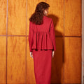 The Nostalgia Women Classic Skirt Red - Umbi