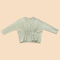 The Nostalgia Women Ruched Top Matcha Green - Umbi