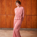 The Nostalgia Women Ruched Top Watermelon Pink - Umbi