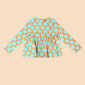 The Nostalgia Women Ruffle Blouse Kirana - Umbi