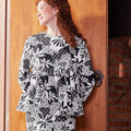 The Nostalgia Women Ruffle Blouse Semenanjung - Umbi