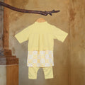 The Nusantara Collection Baby Baju Melayu 3 - in - 1 Butter Yellow - Umbi