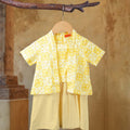 The Nusantara Collection Baby Kebarung Dress Butter Yellow - Umbi