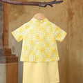 The Nusantara Collection Baby Kebarung Dress Butter Yellow - Umbi