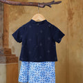 The Nusantara Collection Baby Kebarung Dress Malam Print - Umbi