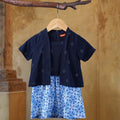 The Nusantara Collection Baby Kebarung Dress Malam Print - Umbi