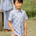 The Nusantara Collection Boy Sunday Shirt Siang Print - Umbi