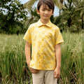 The Nusantara Collection Boy Sunday Shirt Sinar Print - Umbi