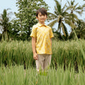 The Nusantara Collection Boy Sunday Shirt Sinar Print - Umbi