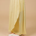 The Nusantara Collection Girl Instant Pareo Skirt Butter Yellow - Umbi