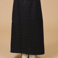 The Nusantara Collection Girl Instant Pareo Skirt Checked Black - Umbi